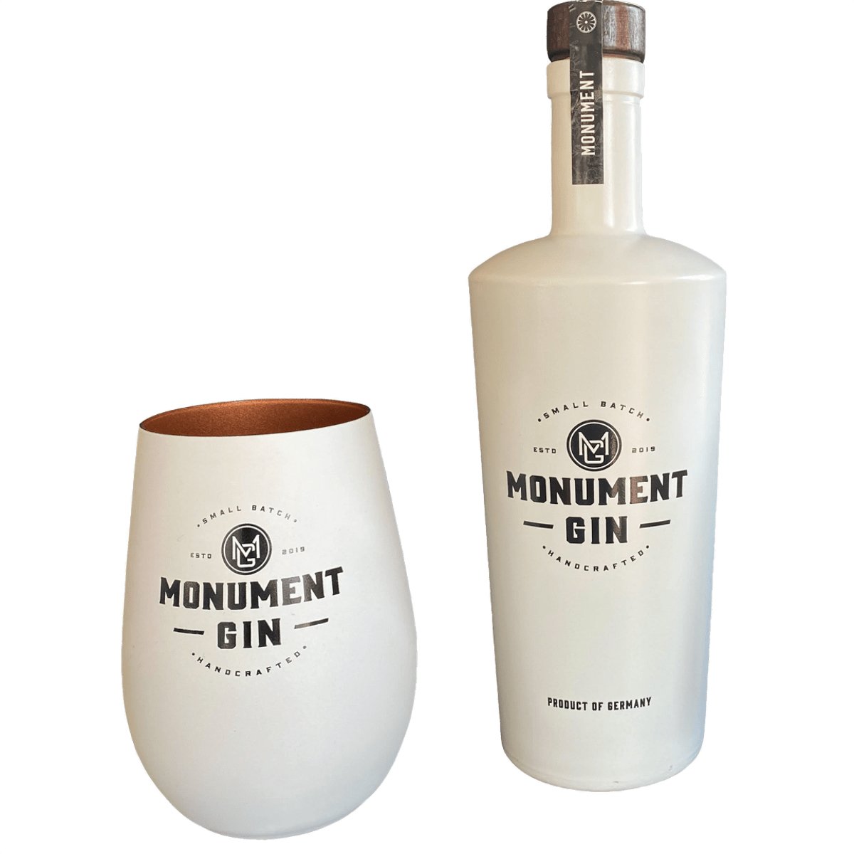 MONUMENT GIN und MONUMENT GIN Becher - MONUMENT GIN